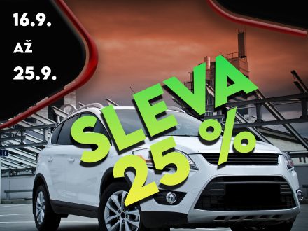 Sleva SUV 25%